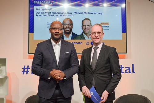 Foto 1 von 26: BASECAMP Nachgefragt!: Auf ein Wort mit Armand Zorn – Wieviel Modernisierung brauchen Staat und Wirtschaft? (14.01.2026)