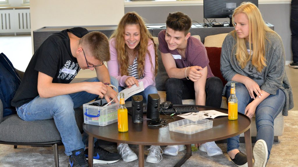 Schüler lassen Klassenfoto sprechen