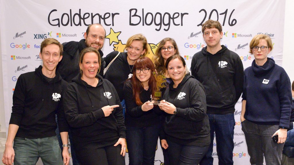Der Goldene Blogger 2016 im Telefónica BASECAMP