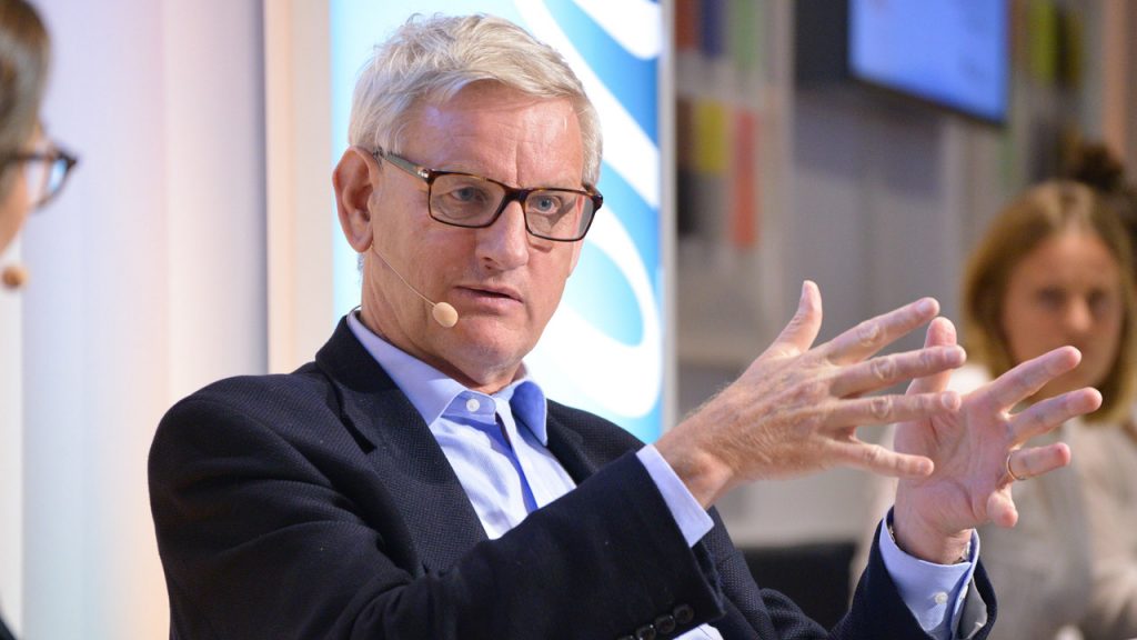 Carld Bildt zu Gast im Telefónica BASECAMP