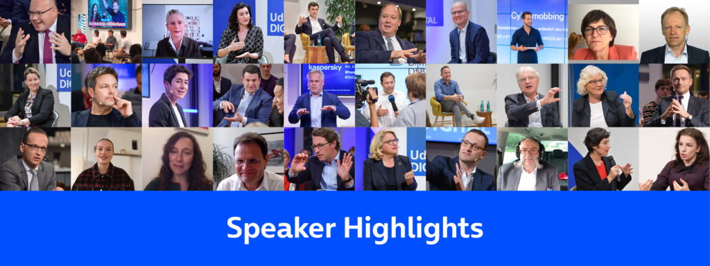 Übersicht aller Speaker Highlights aufrufen.