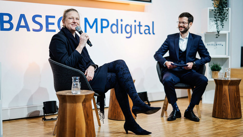 Prof. Dr. Luise Hölscher und Philippe Gröschel | Credit: Tobias Koch