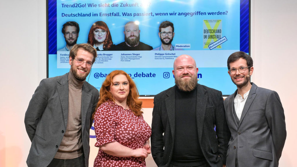 Ferdinand Gehringer, Agnieszka Brugger, Johannes Steger und Philippe Gröschel | Foto: Henrik Andree