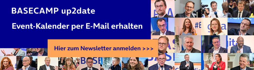 Hier für unseren Newsletter BASECAMP up2date anmelden.