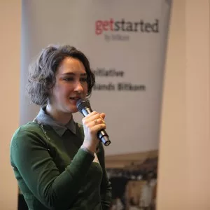 Katharina Dermühl (Migration Hub Berlin/Kiron University)