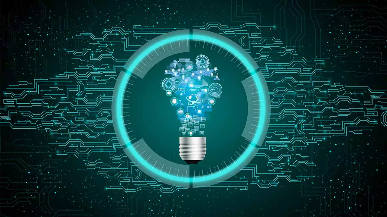 Digital Glühbirne shutterstock