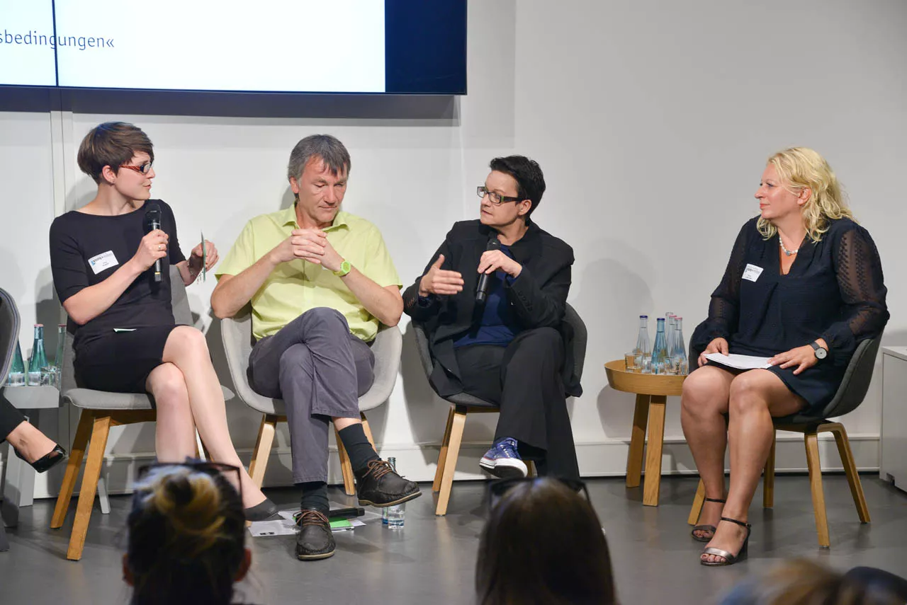 Diskussion zu Arbeit 4.0 - made in Berlin.