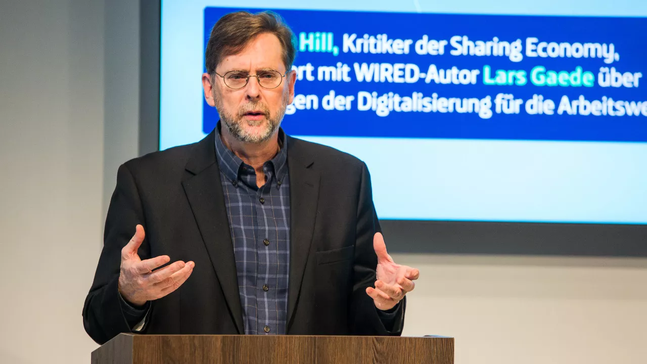 Steven Hill beim Digital Masterminds im Telefónica BASECAMP.