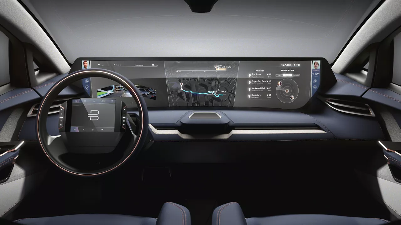 Der neue Byton: Außen Auto, innen Smartphone | Foto: Byton