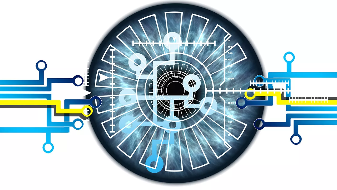 pixabay geralt Auge Netzhaut Security