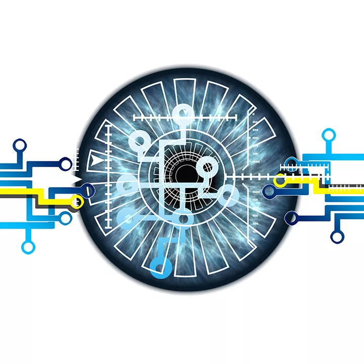pixabay geralt Auge Netzhaut Security