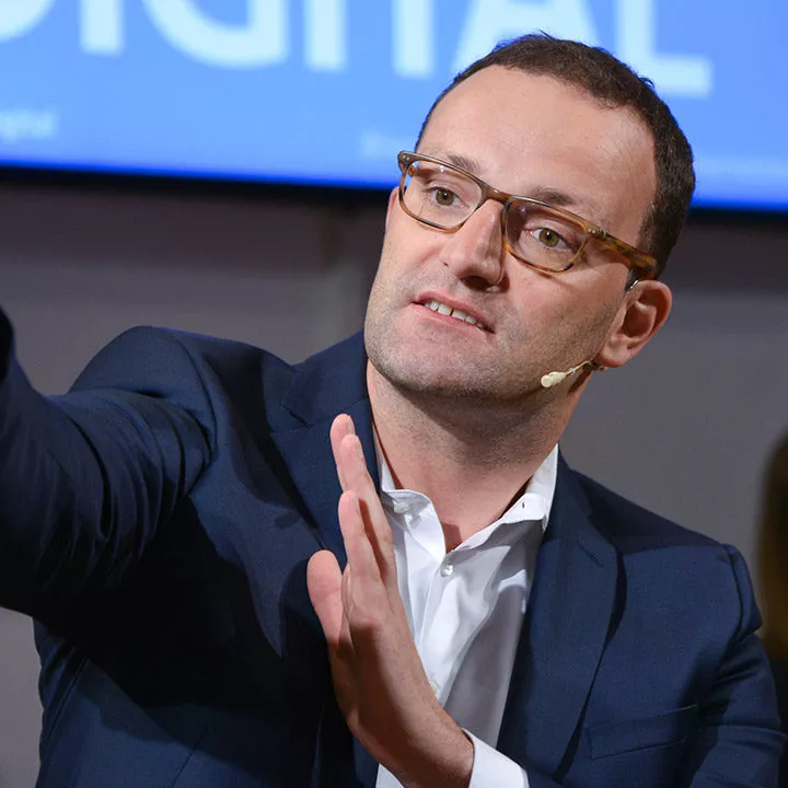 UdL Digital Talk - Cherno Jobatey mit Jens Spahn und Dr. Shermin Voshmgir