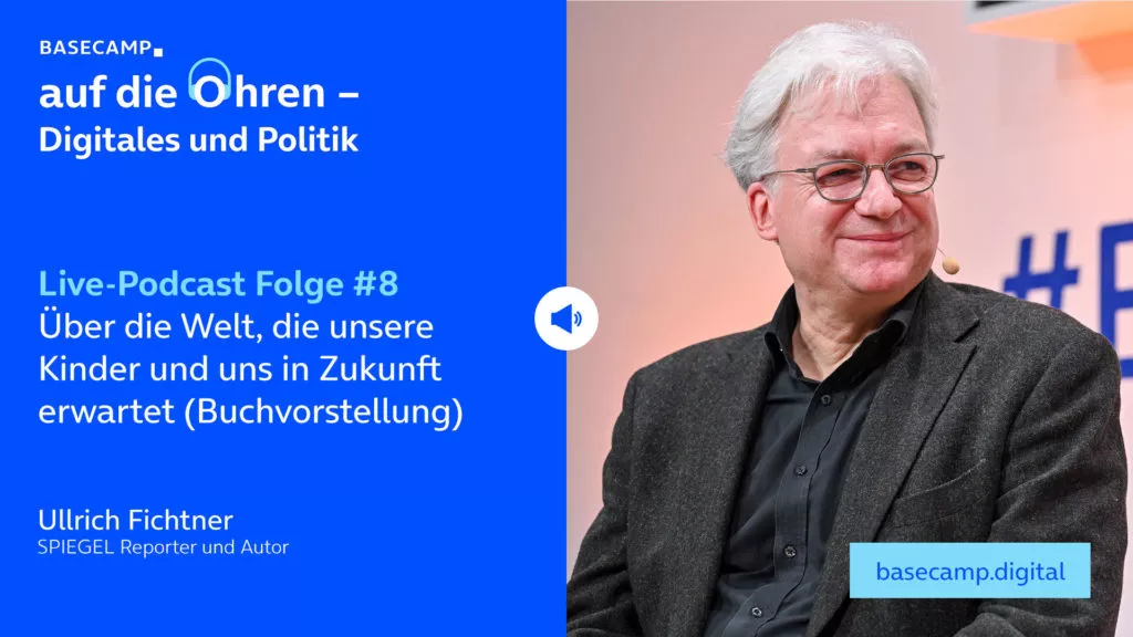 Live-Podcast Folge 8 „Über die Welt, die unsere Kinder und uns in Zukunft erwartet (Buchvorstellung)“ auf YouTube anhören.Mit dabei:Ullrich Fichtner, SPIEGEL Reporter und Autor.Moderation: Fiene Oswald, Digital Public Affairs Manager bei o2 Telefónica.