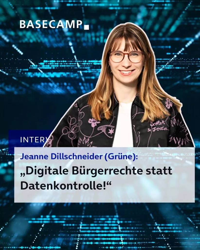 Interview mit Jeanne Dillschneider (Grüne): "Digitale Bürgerrechte statt Datenkontrolle!"